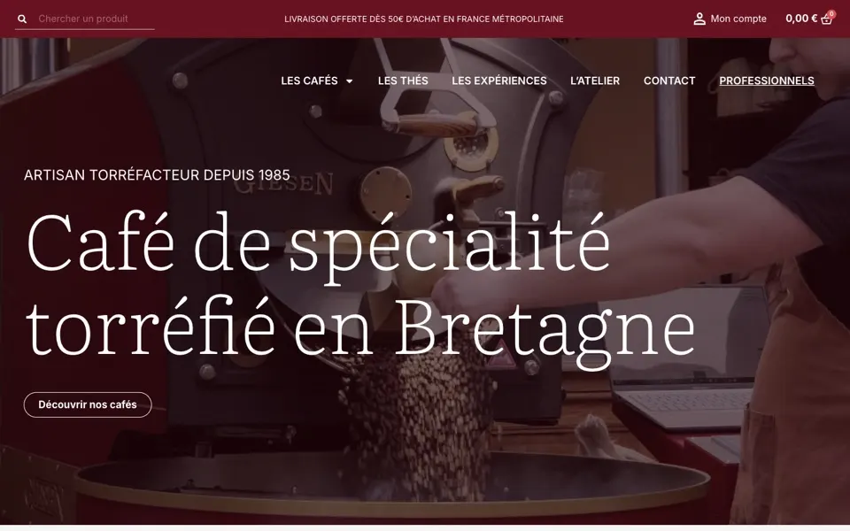 Page d'accueil du site de l'Atelier Bakela