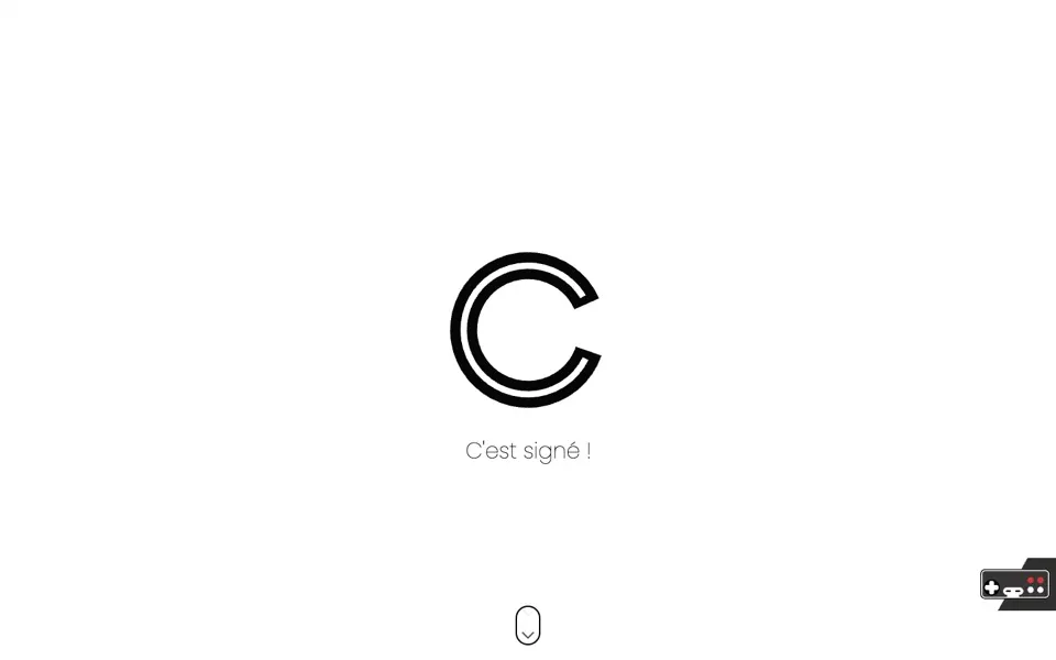 Page d'accueil du site de Loïc Cueff
